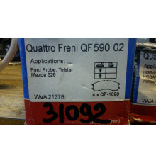 Колодки тормозные передн.Quattro Freni Ford Probe/Mazda626