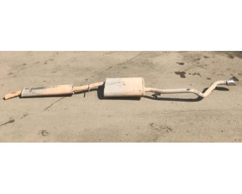 Глушитель основной Nissan Terrano III 2014 - б/у