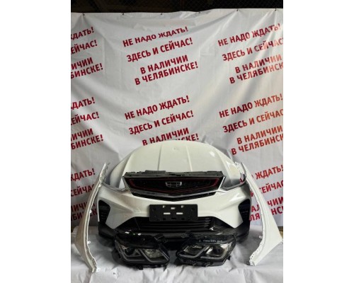 Ноускат Geely Coolray (SX11) 2018>  ДО 2023 ГОДА (КАПОТ КРАСНЫЙ С ДЕФЕКТАМИ)  б/у