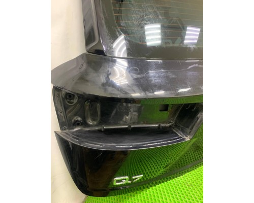 Дверь багажника Audi Q7 [4M] 2015- (ЧЕРНАЯ) б/у