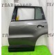 Дверь задняя левая Volkswagen Tiguan 2011-2016 (СЕРАЯ РЕСТ) б/у