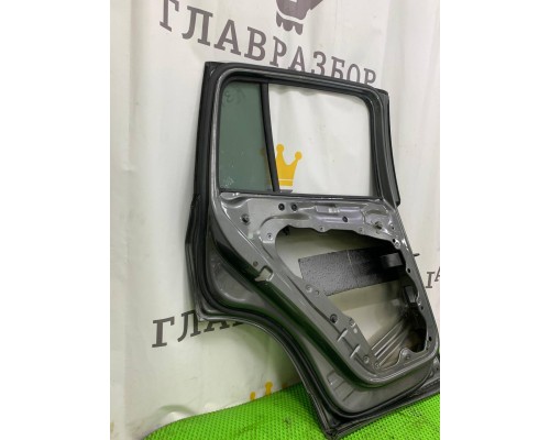 Дверь задняя левая Volkswagen Tiguan 2011-2016 (СЕРАЯ РЕСТ) б/у