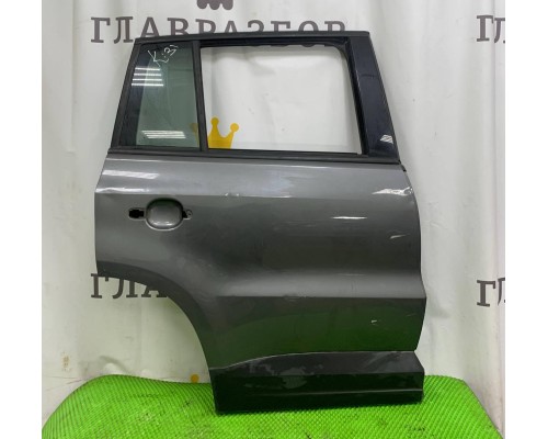 Дверь задняя правая Volkswagen Tiguan 2011-2016 (СЕРАЯ РЕСТ) б/у