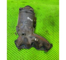 Коллектор выпускной Lifan X50 (С КАТАЛИЗАТОРОМ) б/у