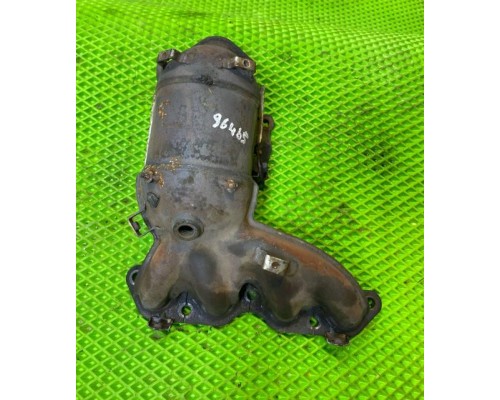 Коллектор выпускной Lifan X50 (С КАТАЛИЗАТОРОМ) б/у