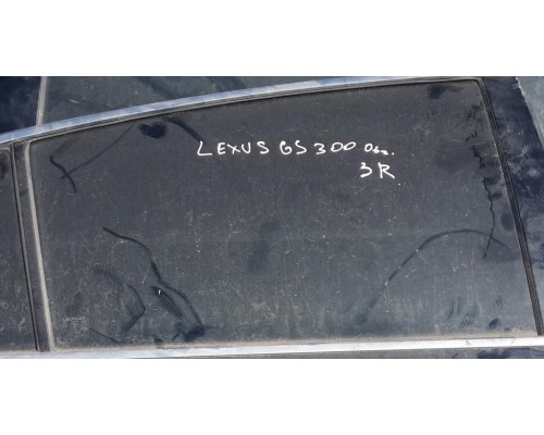 Стекло двери заднее правое Lexus GS300 2005 б/у