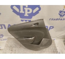 Обшивка двери задней левой Astra J 2010-2017 (ХЕТЧБЭК КОЖА ЭЛЕКТРИКА 13258735) б/у