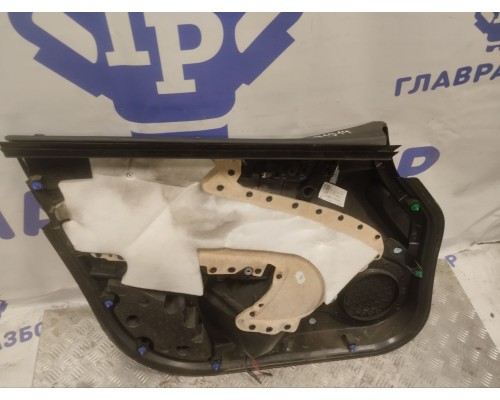 Обшивка двери передней правой Astra J 2010-2017 (5 ДВЕРЕЙ КОЖА ЭЛЕКТРИКА 13321404) б/у