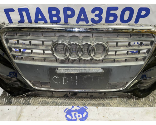 Бампер передний Audi A4 [B8] 2007-2015 (ДО 2013 ГОДА ПОД ОМЫВАТЕЛЬ ФАР) б/у