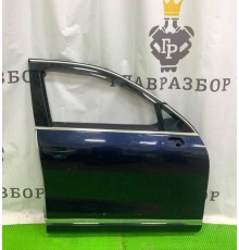 Дверь передняя правая Touareg 2010> (СИНЯЯ В СБОРЕ ПРАВЫЙ РУЛЬ)) б/у