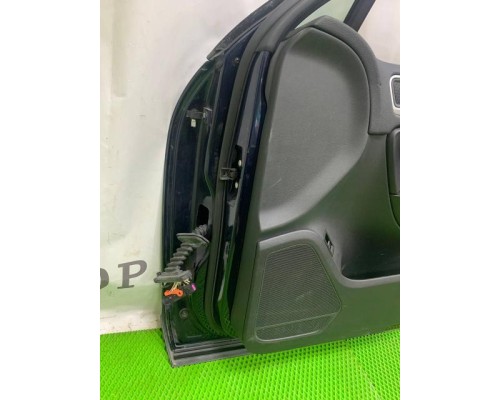 Дверь передняя правая Touareg 2010> (СИНЯЯ В СБОРЕ ПРАВЫЙ РУЛЬ)) б/у