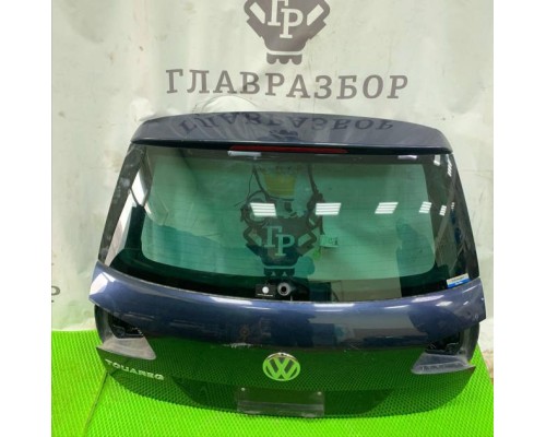 Дверь багажника Touareg 2010> (СИНЯЯ) б/у