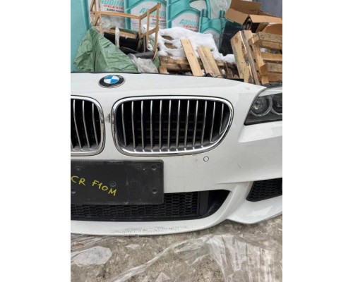 Ноускат BMW 5-serie F10/F11 M пакет 2009-2016 (ДО 10/2012 ГОДА ПОД ОМЫВАТЕЛЬ ФАР ПОД ПАРКТРОНИК) б/у