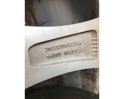 Шина R18 235/55 Kumho Solus KL21 100H M+S (диск--18X71/2J, Haval H2 2021) б/у