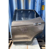 Дверь задняя левая HYUNDAI SANTA FE 2012- б/у