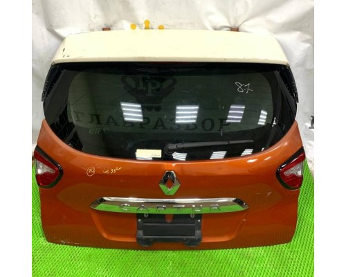 Дверь багажника со стеклом Renault Kaptur 2016> (В СБОРЕ СО СПОЙЛЕРОМ 901006247R 903003125R) Б/У