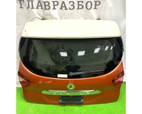 Дверь багажника со стеклом Renault Kaptur 2016> (В СБОРЕ СО СПОЙЛЕРОМ 901006247R 903003125R) Б/У